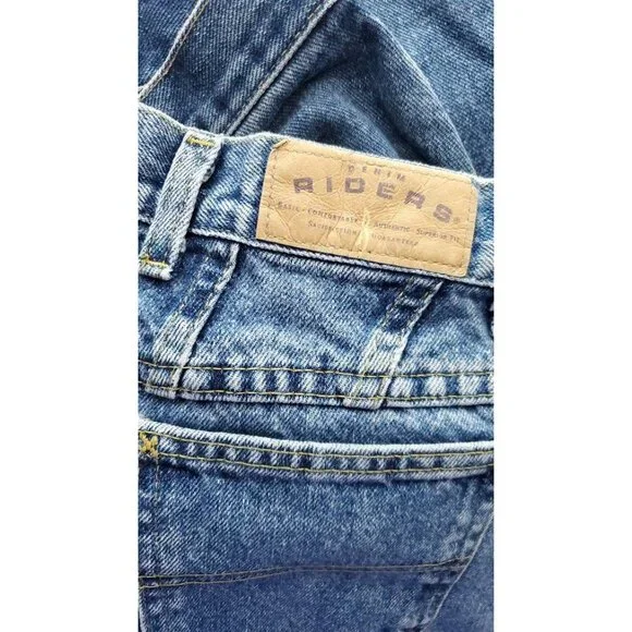 Vintage 90s Riders Jeans Mom Jean Tapered  High Waist Relaxed Coastal Cowgirl - Picture 8 of 10